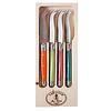 Laguiole Laguiole Classic 4 Cheese Knives Provence