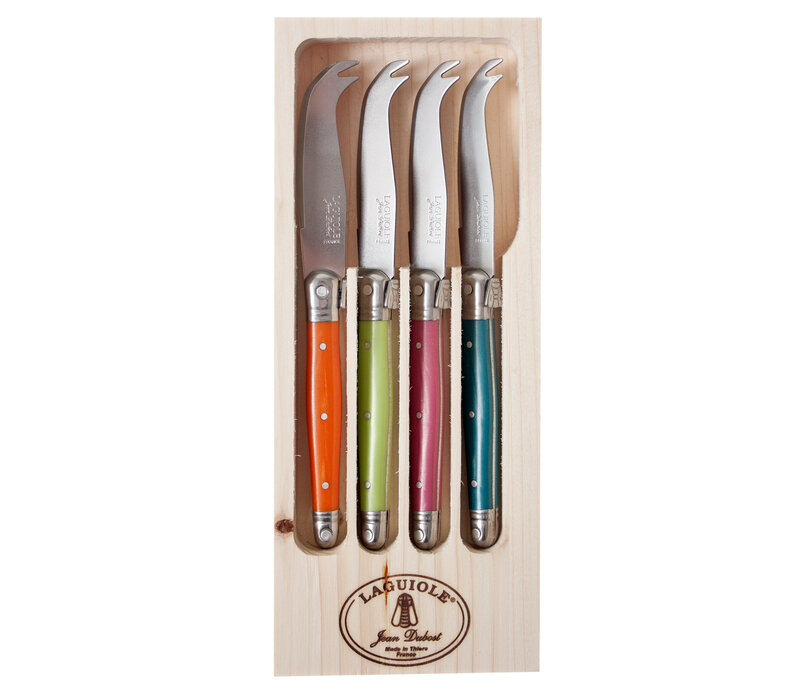 Laguiole Classic 4 Cheese Knives Provence