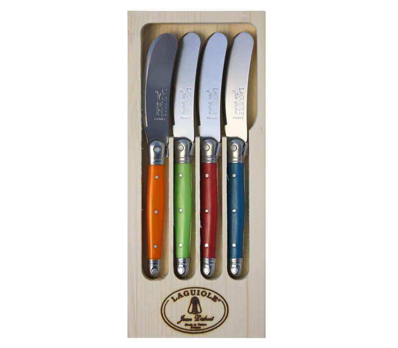 Laguiole Classic 4 Butter Knives Provence