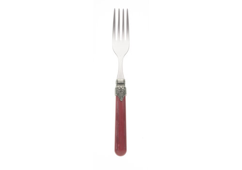 Murano Vintage Tafelgabel Pfeffer Rot