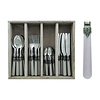 Vintage Vintage 24-piece Dinner Cutlery Smoke Gray in Box