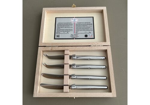 Laguiole Laguiole Premium 2 Buttermesser & 2 Käsemesser Edelstahl