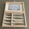 Laguiole Laguiole Premium 2 Butter Knives & 2 Cheese Knives Mineral