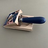 Jean Dubost French Classics Oyster Holder & Oyster Knife Blue