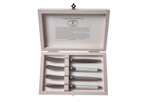 Laguiole Laguiole Premium 4 Small Butter Knives Linen