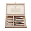 Laguiole Laguiole Premium 4 Small Cheese Knives Stainless Steel
