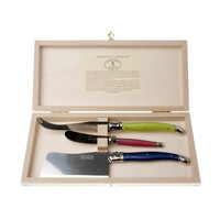 Laguiole Premium 3 Couteaux à Fromage Provence