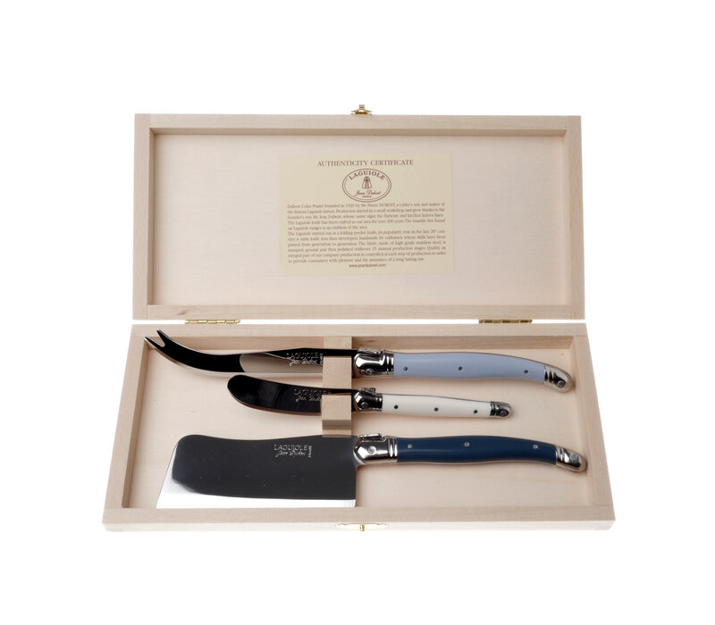 Laguiole Premium 3 Cheese Knives Nordic