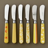 Multi Colour 6 Buttermesser Mix Gelb