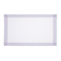 Nappe Rayure 140x240 cm Feston Lavande