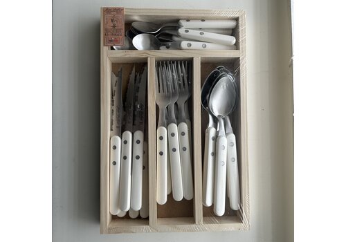 Bistrot à la Française Cutlery set 24-piece Ivory