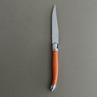 Laguiole Exclusive 6 Steak Knives Orange