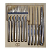 Laguiole Laguiole Classic 6 Steak Knives & 6 Forks Stainless Steel