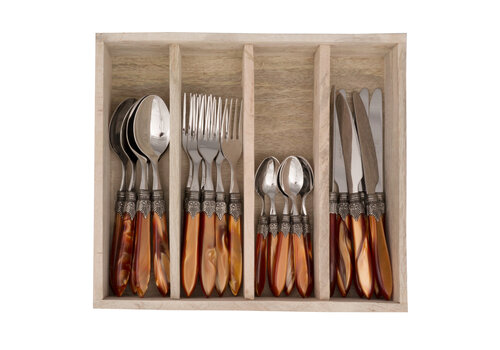 Murano Murano Service de table – Pour 6 personnes – Orange