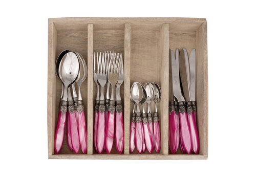 Murano Murano Dinner Set – For 6 People – Pink