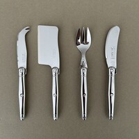 Laguiole Classic 4-piece Cheese Cutlery Small Stainless Steel