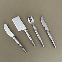 Laguiole Classic 4-piece Cheese Cutlery Small Stainless Steel