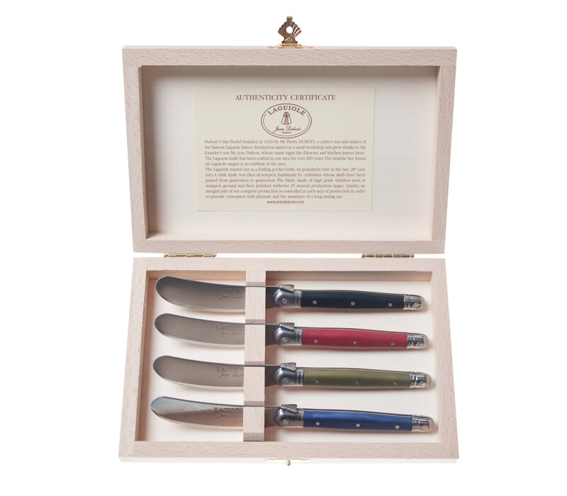 Laguiole Premium 4 Botermesjes Herfst