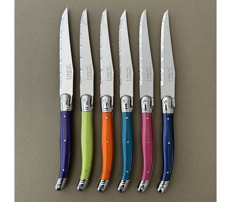 Laguiole 6 Classic Steakmesser Provence in Holzbox