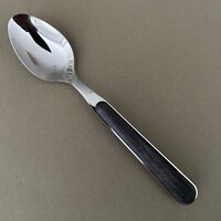 Wood Style 18-piece Breakfast Cutlery “Ebony” in Wooden Box