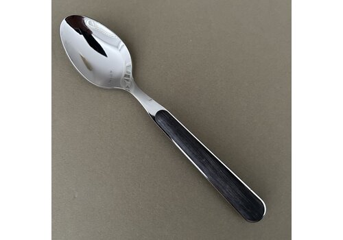 Wood Style Dessert Spoon 'Ebony'