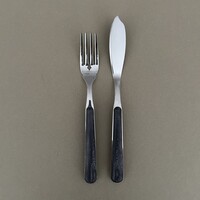 Wood Style 12-piece Fish Cutlery “Ebony”