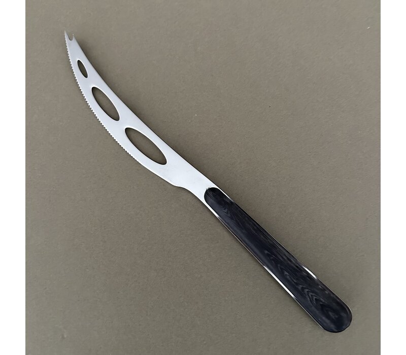 Wood Style Cheese Knife for Semi-Soft Cheese "Ebony"