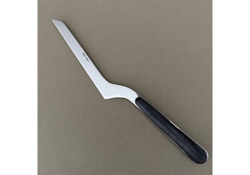 Wood Style Cheese Knife for Soft Cheese "Ebony"
