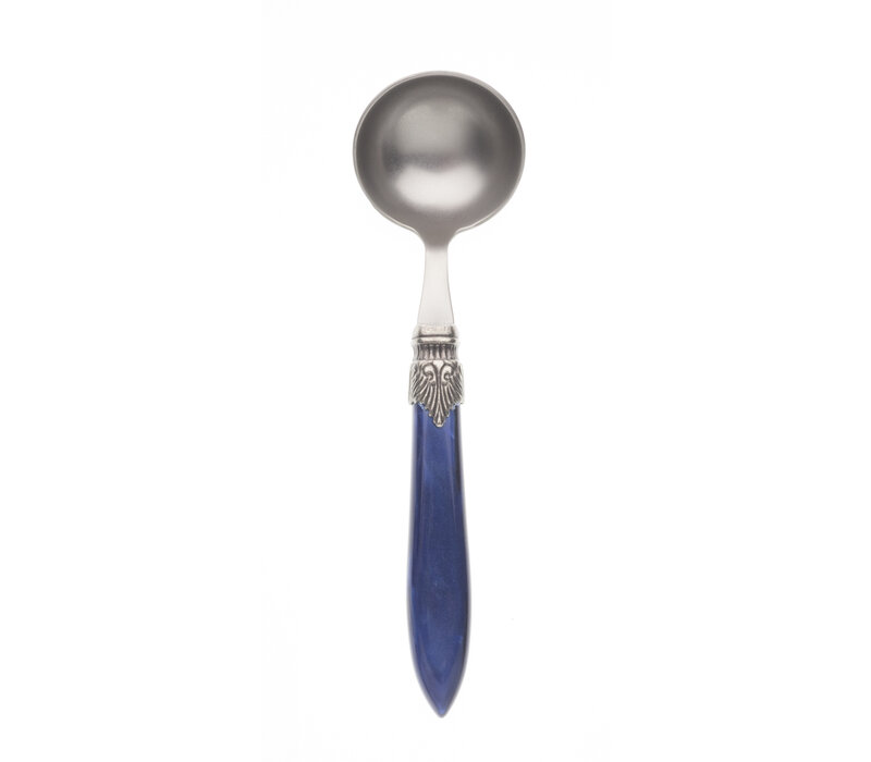 Murano Sauce Spoon Blue