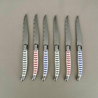 Laguiole 6 Classic Steakmesser Bretonisch in Holzbox