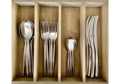 Bugatti BF2034 24-delige bestekset Bugatti RVS in kist