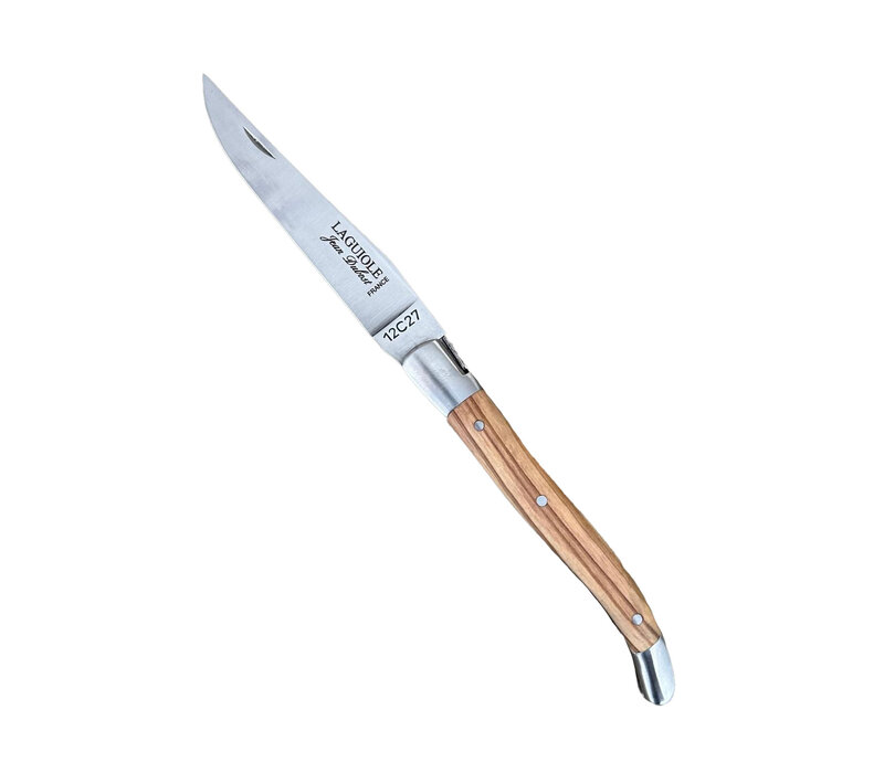 Laguiole Premium Zakmes Olijfhout