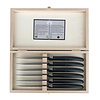 Laguiole Laguiole 6 Classic Steakmesser Carbon in Holzbox