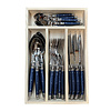 Laguiole Laguiole Classic Couverts Steak 24 Pièces Bleu