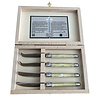 Laguiole Laguiole Premium 2 Buttermesser & 2 Käsemesser Heller Horneffekt