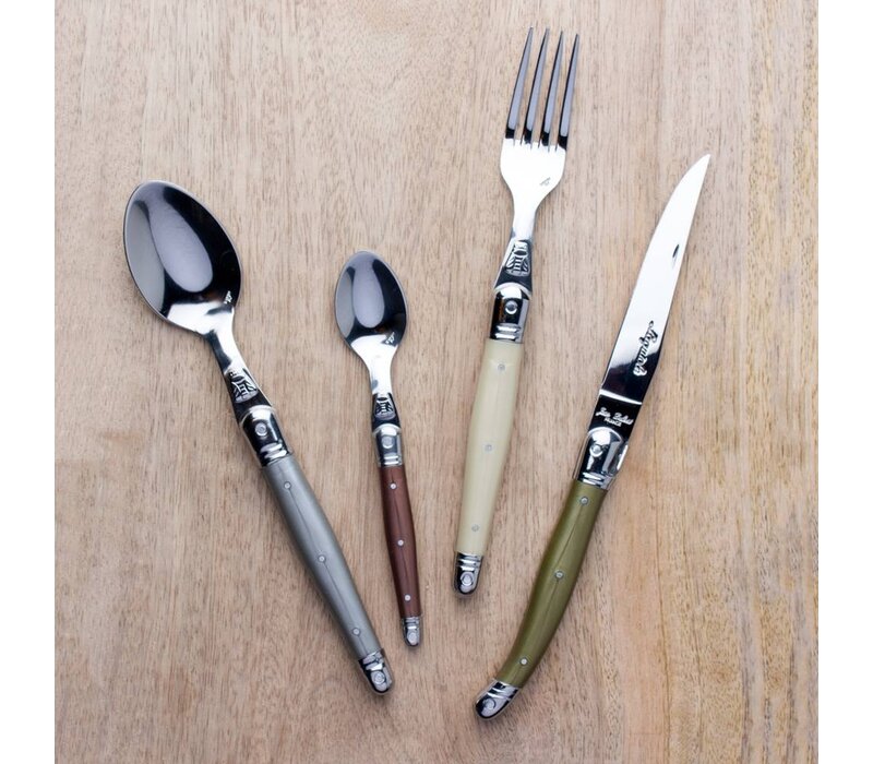 Laguiole Exclusive Cutlery set 24-piece Mineral