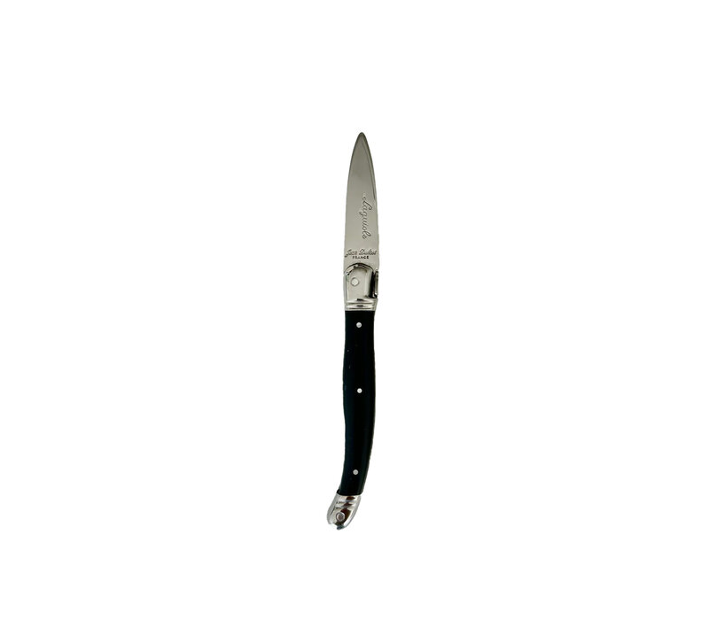 Laguiole Austernmesser mit schwarzem Kunststoffgriff