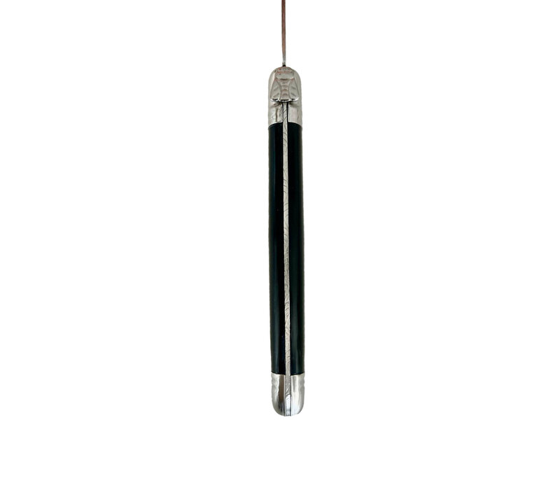 Laguiole Austernmesser mit schwarzem Kunststoffgriff