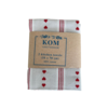 Kom Amsterdam Set 2 Tea towels 50x70 cm heart red/beige