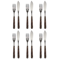 Panther 12-piece fish cutlery