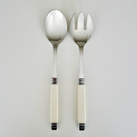 Retro Salad Cutlery Ivory