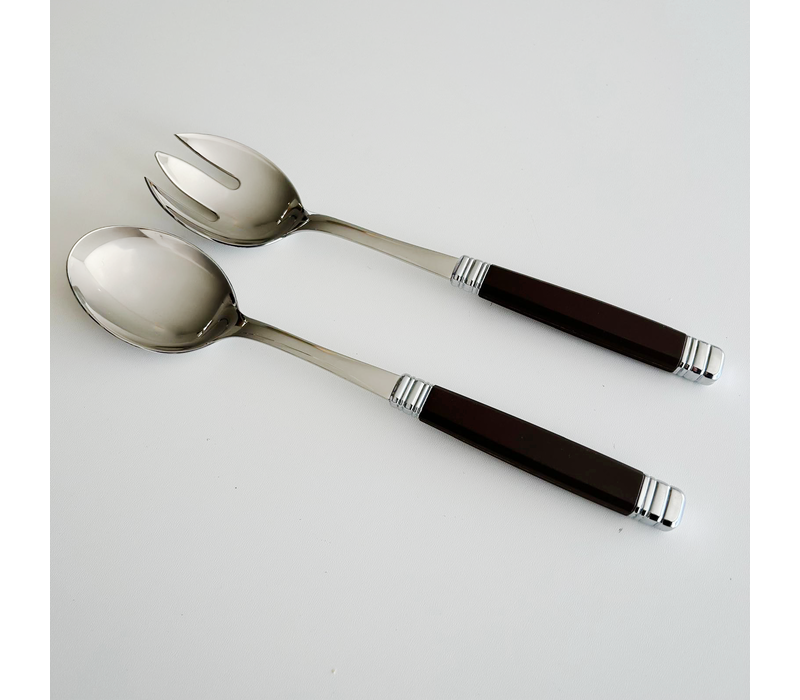 Retro Slacouvert Zwart