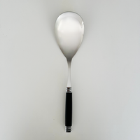 Retro Cuillère de Service Noir