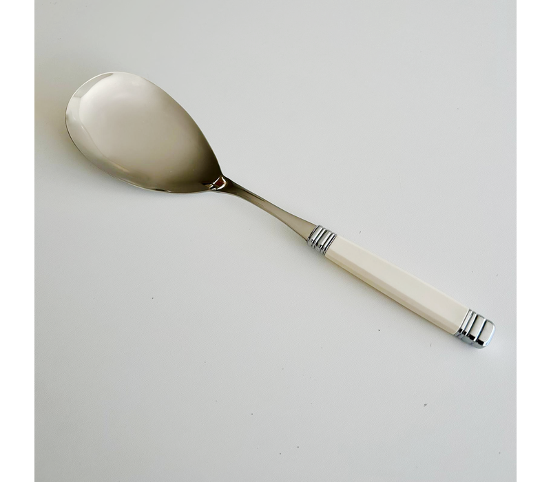 Retro Servierlöffel Elfenbein