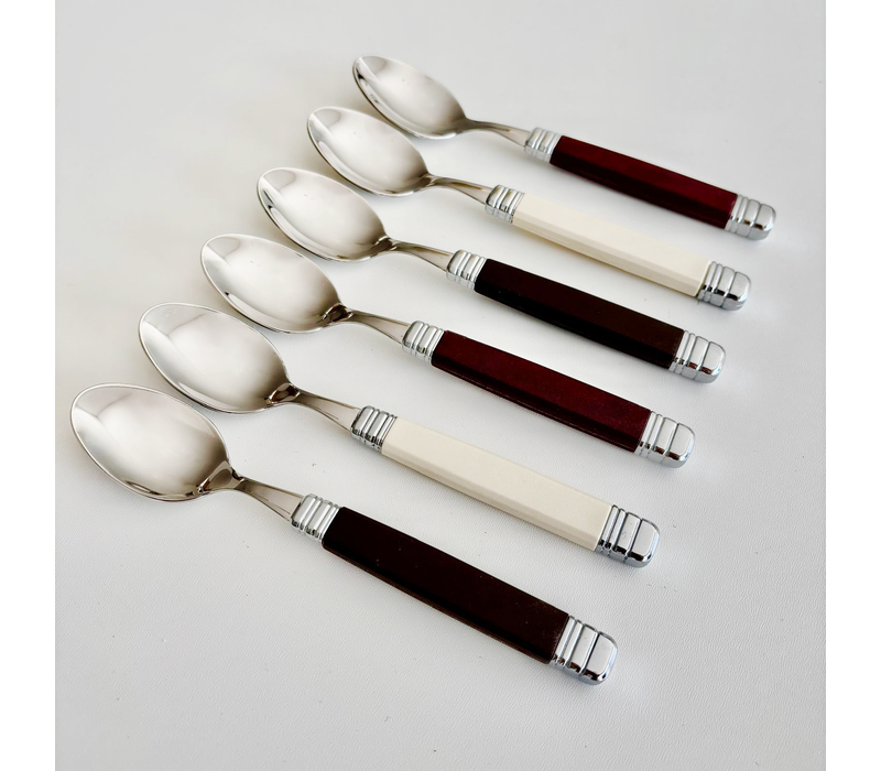 Retro 6 Dessert Spoons Chesterfield Mix