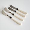 Taverne Taverne 2 Butter Knives &  2 Cheese Knives Ivory