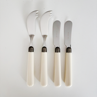 Taverne 2 Buttermesser & 2 Käsemesser Elfenbein
