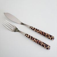 Leopard 12-teiliges Fischbesteck