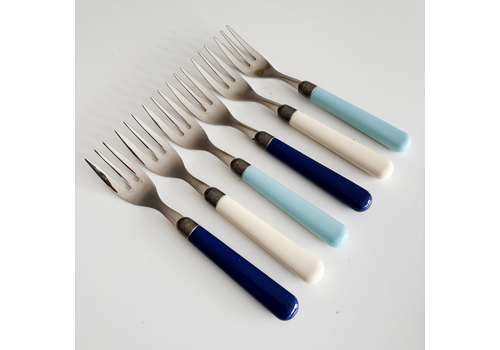 Taverne Tavern 6 Cake Forks Santorini