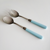 Tavern Salad Servers Mediterranean Blue